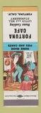 Matchbook Cover - Fortuna Cafe CA hillbilly