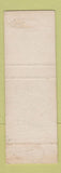 Matchbook Cover - Wolff's Resort Lake Villa IL SAMPLE