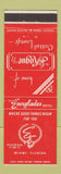 Matchbook Cover - Everglades Hotel Miami FL