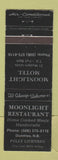 Matchbook Cover - Moonlight Motel Restaurant Dumfries NB