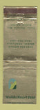 Matchbook Cover - Waikiki Resort Hotel Honolulu Hawaii WEAR