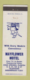 Matchbook Cover - Mayflower Motel High Springs FL