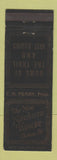 Matchbook Cover - Nachusa House Dixon IL WEAR