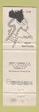 Matchbook Cover - Nico Saad's Resort Hotel Ensenada Baja CA Mexico WEAR