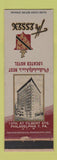 Matchbook Cover - Essex Hotel Philadelphia PA