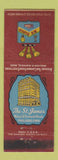 Matchbook Cover - St James Hotel Philadelphia PA WORN