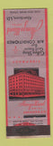 Matchbook Cover - Alonzo Ward Hotel Aberdeen SD
