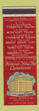 Matchbook Cover - Hotel Greenville SC