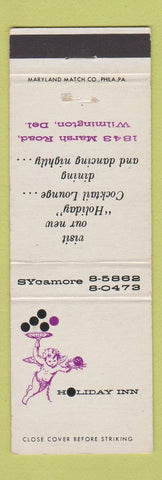 Matchbook Cover - Holiday Inn Wilmington DE