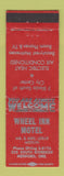 Matchbook Cover - Wheel Inn Motel Medford OR WEAR