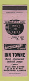 Matchbook Cover - Inn Towne Motel Restaurant Rockford IL