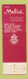 Matchbook Cover - Hotel Melia Ponce Puerto Rico