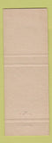 Matchbook Cover - Mecklenburg Hotel Charlotte NC