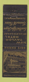 Matchbook Cover - New Taylor Hotel Eliazabethtown KY