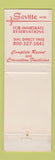 Matchbook Cover - Hotel Seville Miami Beach FL WEAR