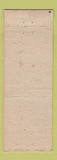 Matchbook Cover - Idanha Hotel Boise ID