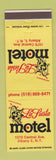 Matchbook Cover - La Siesta Motel Albany NY