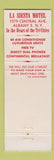 Matchbook Cover - La Siesta Motel Albany NY