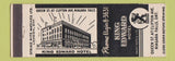 Matchbook Cover - King Edward Hotel Niagara Falls ON