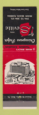 Matchbook Cover - Hotel Seville Miami Beach FL