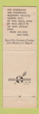 Matchbook Cover - Hotel Seville Miami Beach FL