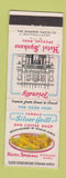 Matchbook Cover - Hotel Spokane WA Silver Grill