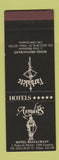 Matchbook Cover - Les Armures Hotel Restaurant Geneva SAMPLE