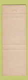 Matchbook Cover - Knotty Pine Tourotel Adamstown PA
