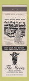 Matchbook Cover - The Moors Provincetown MA