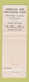 Matchbook Cover - The Moors Provincetown MA