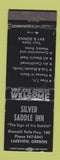 Matchbook Cover - Silver Saddle Inn Lakeview OR