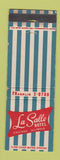 Matchbook Cover - LaSalle Hotel Chicago IL WORN