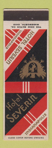 Matchbook Cover - Hotel Severin Indianapolis IN
