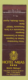 Matchbook Cover - Hotel Mijas Malaga Spain WEAR