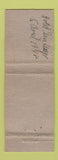 Matchbook Cover - Hotel San Diego CA WEAR