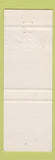 Matchbook Cover - Kozy Motel Wadena SK YELLOW