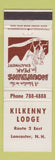 Matchbook Cover - Kilkenny Lodge Lancaster NH