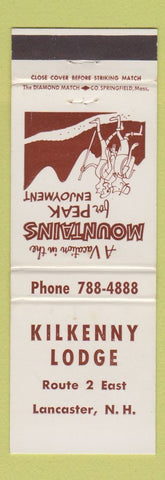 Matchbook Cover - Kilkenny Lodge Lancaster NH