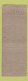 Matchbook Cover - Blue Top Motel New Yorker Niagara Falls ON WORN