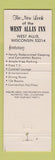 Matchbook Cover - West Allis Inn WI