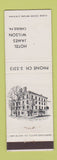 Matchbook Cover - Hotel James Wilson Carlisle PA