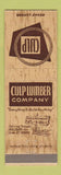 Matchbook Cover - Culp Lumber