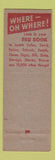 Matchbook Cover - Red Book Phone Book telephone Chicago IL WEAR