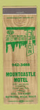 Matchbook Cover - Mountcastle Motel Raymond WA