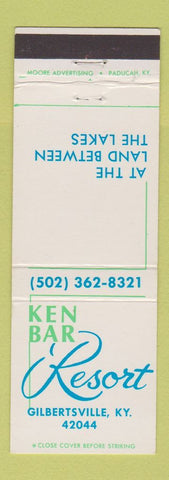 Matchbook Cover - Ken Bar Resort Gilbertsville KY