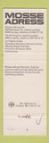 Matchbook Cover - Le Pagine Gialle Phone Book Switzerland SAMPLE