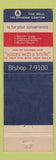 Matchbook Cover - Bell Telephone Center Illinois IL