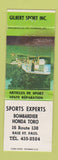 Matchbook Cover Bombardier Snowmobile Honda Toro Baie ST Paul QC WEAR