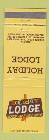Matchbook Cover - Holiday Lodge South Lake Tahoe CA