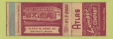 Matchbook Cover - Altas Lumber Detroit MI WORN